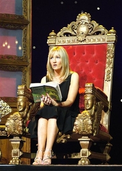 J.K. Rowling at Radio City Music Hall, 2006
